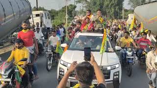 Tiger jairam mahato Bike raily govindpur to Baliapur [upl. by Enirahtak829]