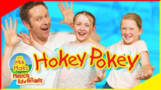 The Hokey Pokey Dance  Kids Songs and Nursery Rhymes  The Mik Maks Live Playroom [upl. by Jahn561]