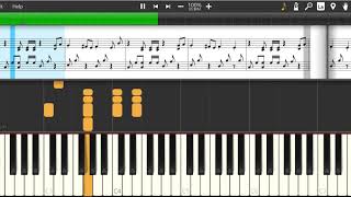 Piano Sheet  Kingdom End X3 Reunion Ost  Cover Tutorial Piano Lesson Anp [upl. by Glynn]