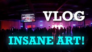 INSANE ART I visited the Light Festival in Ghent Belgium [upl. by Rednave]