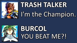 BURCOL VS THE WORLD CHAMPION [upl. by Weathers783]