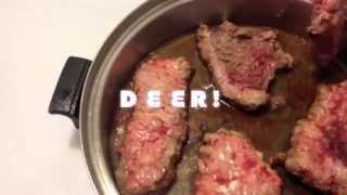 Minute Steak Beef amp Deer Drunk In The Kitchen [upl. by Yanad]