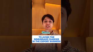 Demurrage charges in the export Business kdsushma export demurragecharges exportimport [upl. by Viquelia642]