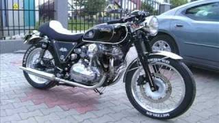 The Norton metamorphosis  W650 cafe racer in rockabilly armour [upl. by Nnaeus]