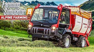 LS19 ALPINE LANDWIRTSCHAFT  neue Karte und Maschinen für die ALPEN  FARMING SIMULATOR 19 [upl. by Morven]