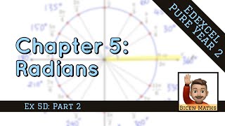 Radians 7 • Sector Exam Question • P2 Ex5D • 💡 [upl. by Adnaram]