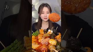 먹방 먹는 소리 Spicy Hot Pot Eating asmr mukbang food eating [upl. by Liagiba]