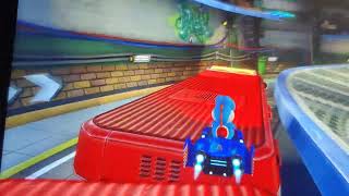 Mario kart 8 Deluxe SuperBell Subway backward lap [upl. by Massingill770]