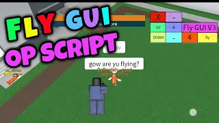 🔥Super OP Script  FE Fly GUI V3  • Delta PC Scripts [upl. by Nedrud]