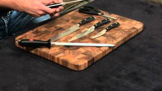 Wusthof Ikon 7 Piece Knife Set — Review and Information [upl. by Jahn764]