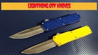 Lightning OTF DA Automatic knives with 440 blade steel Affordable and reliable budget autos [upl. by Samara]