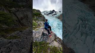 Majestic Huemal Glacier Argentinan Patagonia elchalten [upl. by Echo]