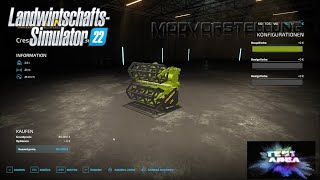 LS22 Modvorstellung  Update Cressoni Schneidwerk 23m von Arthur [upl. by Atilrac]