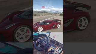 2022 KOENIGSEGG JESKO  Forza Horizon 5 Steering Wheel  Shifter Gameplay [upl. by Patrice]