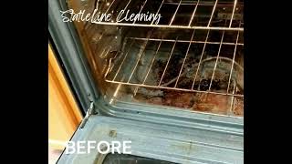 Before and After Oven Cleaning [upl. by Nneb]