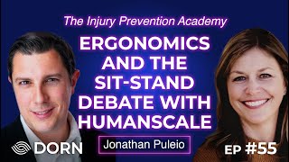 The Injury Prevention Academy Episode 55 Ergonomics and the SitStand Debate with Humanscale [upl. by Morrie]