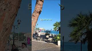 Relaxing Walk along Spotorno’s Promenade 🌞❤️🇮🇹 liguria spotorno italy [upl. by Massey]