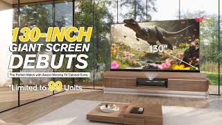 Unveiling the Dune Laser TV Cabinet 🌟homecinema homedecor projectionscreen lasertv smarttv [upl. by Fein]