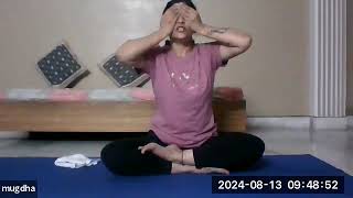 0813 Yoga with Mugdha [upl. by Nevar]