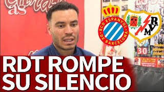 RDT ROMPE SU SILENCIO y explica su POLÉMICA SALIDA del ESPANYOL  RAYO VALLECANO  ENTREVISTA AS [upl. by Kcirrek]