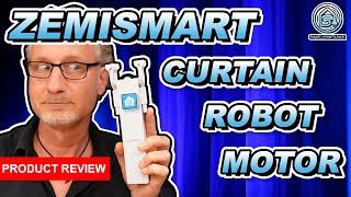 ZEMISMART Zigbee Curtain Robot Motor review Is it really worth it [upl. by Osnohpla17]