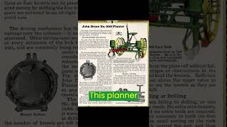 Early John Deere Corn Planters johndeere farmequipment johndeeretractor [upl. by Whitaker]