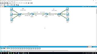 Configuring DHCP IP Helper Address Packet Tracer v 72 [upl. by Nalyk]