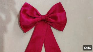 bow tie stiching easy tutorialbow bowties making mrsmohantydesign [upl. by Agostino]