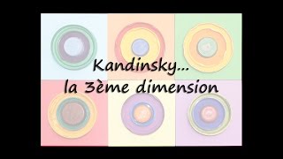 Des ronds à la manière de Kandinsky une nouvelle dimension [upl. by Aietal]