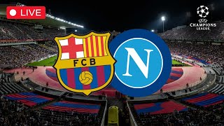 Barcellona Napoli 31 🔴 LIVE Reaction e postpartita con i tifosi napoletani ⚽ Champions League [upl. by Garrett]