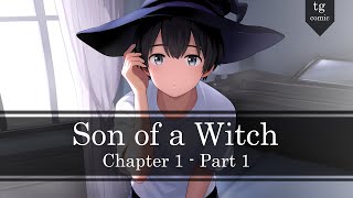 Son of a Witch Part 1 Comic  tg tf transformation Gender Bender [upl. by Lisandra]