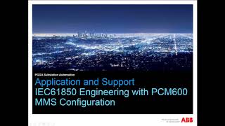 IEC 61850 Engineering with PCM600  Part 2 MMS Configuration [upl. by Cathrin]