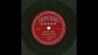 Fernando Rosas  Mexico Lindo  Imperial 163A [upl. by Tayler]