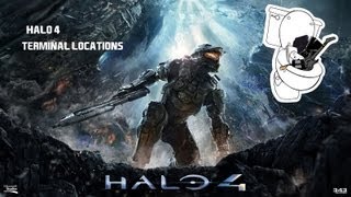 Halo 4 Terminals  All Locations [upl. by Anwadal784]