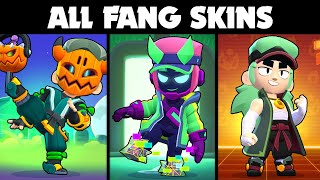 EVERY FANG SKIN  Brawl Stars Skin Spotlight [upl. by Alanah467]