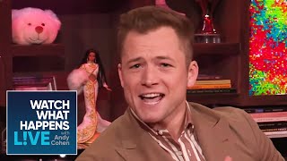 Taron Egerton’s Free Pass is Rachel Weisz  WWHL [upl. by Gilles]