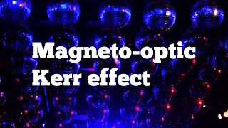 Magneto optic Kerr effect [upl. by Carole723]