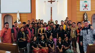 “Alleluia Sape” by Choirs St Edmund’s Catholic Church Limbang [upl. by Solegnave]