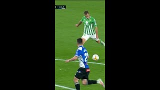 ASISTENCIA de Guardado en GOLAZO de Canales Betis le gana al Alavés  Shorts [upl. by Rhodes814]