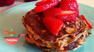 Hot cakes de avena con zanahoria carrot oat pancakesLaCocinaMeFascina❗ [upl. by Janeta]