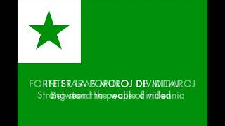 La Espero Esperanto Anthem  희망  에스페란토 국가 [upl. by Sumer73]