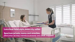 Take the tour Explore Greenslopes luxurious maternity facilities [upl. by Adnamaa]