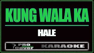 Kung wala ka  HALE KARAOKE [upl. by Naig597]