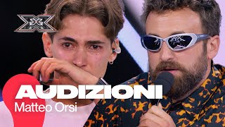 Dargen CONSOLA Matteo  X Factor 2022  AUDIZIONI 3 [upl. by Gayel]