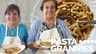 How to make pasta with chickpeas and saffron  Pasta Grannies [upl. by Terryn]