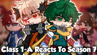 Class 1A Reacts To Season 7  BNHAMHA  GachaLife2  JovyTheElf [upl. by Auhsuoj]