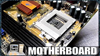 ECS EliteGroup P6VAA Socket 370 SDRAM AGP ATX MOTHERBOARD  Short Video [upl. by Hiroko505]