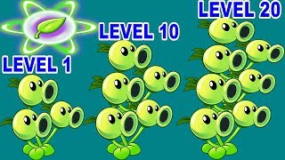 Threepeater Pvz 2 Level 11020 Powerup in Plants vs Zombies 2 Gameplay 2017 [upl. by Cogen]