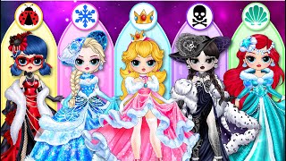 How to Become Winter Princess Frozen Extreme Makeover [upl. by Lalittah171]