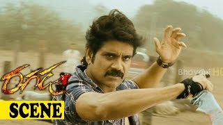 Nagarjuna Finished Pradeep Rawat And Gang  Climax Stunning Action Scene  Ragada Movie Scenes [upl. by Bautram]